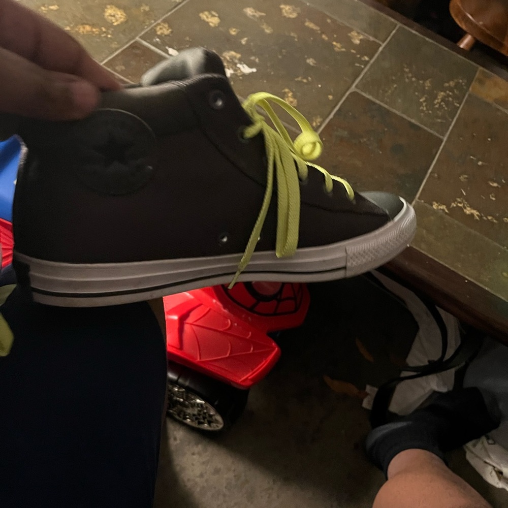 Two pair of Converse